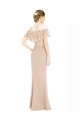 Affordable Off the Shoulder Sleeves Sheath Chiffon Prom Dress Canada