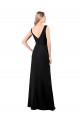 Affordable V-Neckline Chiffon Prom Dress with Draped Bodice Canada