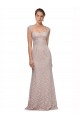 Affordable Sweetheart Neckline Cap Sleeves Lace Prom Dress with Twist Canada