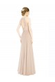 Affordable High Halter Neck Illusion Lace Prom Dress with Chiffon Skirt and Keyhole Back Canada