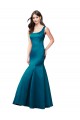 Affordable Long Sleek Satin Prom Dress with U-Back Canada
