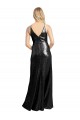 Affordable Full Length A-Line Sequin Prom Dress with Spaghetti Straps V-Neckline Canada