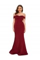 Affordable Off Shoulder Sleeves Sweetheart Neckline Long Spandex Prom Dress Canada