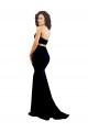 Affordable Two Piece High Neck Crepe Prom Dress Canada