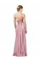 Affordable Fit and Flare Slim Crepe Prom Dress with Cutout Back Canada