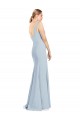 Affordable Sleeveless Seamed Bodice Trumpet Prom Dress Canada