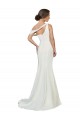 Affordable One Shoulder Crepe Prom Dress with Draped Off the Shoulder Strap Canada