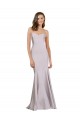 Affordable Crepe Mermaid Prom Dress with Low Back Canada