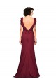 Affordable Crepe Slip Prom Dress with Ruffled Straps Canada