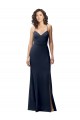 Affordable Sweetheart Fit and Flare Stretch Crepe Prom Dress with Side Slit and Strappy Back Canada