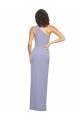 Affordable Floor Length One Shoulder Crepe Prom Dress with Pencil Skirt and Side Split Canada