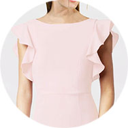 Affordable Ruffle Sleeves Prom Dresses Canada